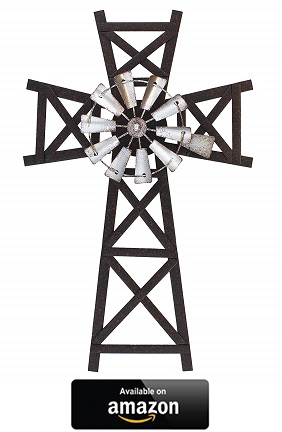 Farmhouse-Windmill-Wall-Cross