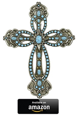 LL-Home-Cross-with-Turquoise-Silver-Tone