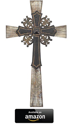 Wood-and-Metal-Decorative-Hanging-Wall-Cross